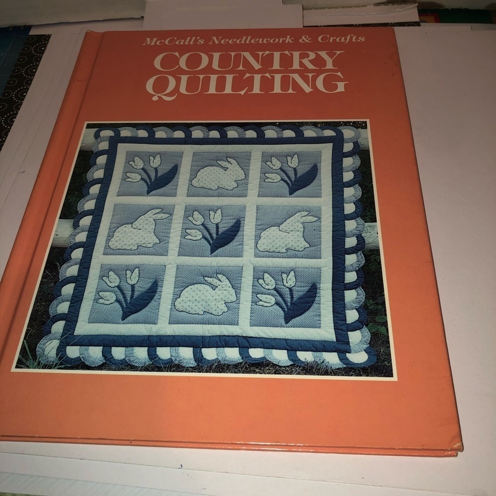 McCall's Needlework & Crafts Country Quilting hardcover book. Gently used